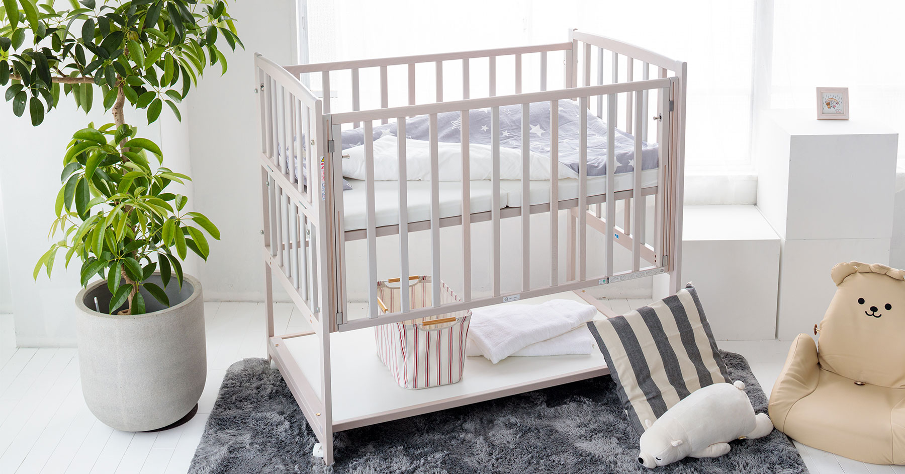 ベビーベッドセット