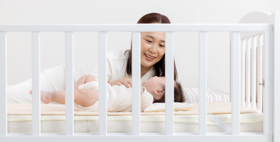 ベビーベッドのヤマサキイメージ画像1