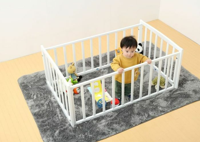 おふとんサークル（ひのきすのこ床板付き）