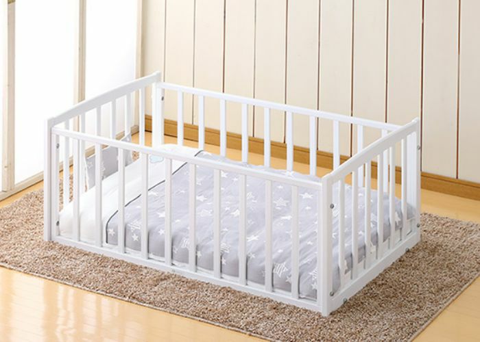 おふとんサークル（ひのきすのこ床板付き）