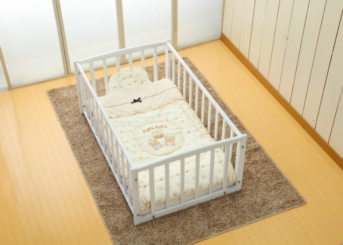 おふとんサークル（ひのきすのこ床板付き）